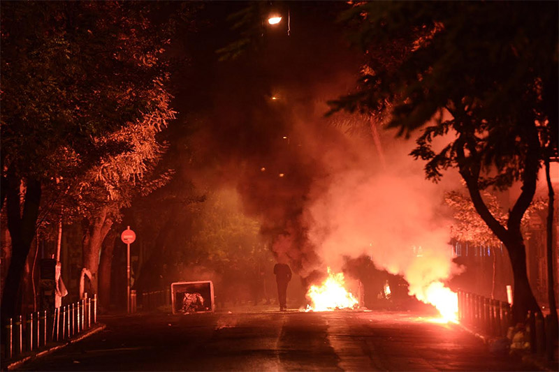 Βίντεο από τα επεισόδια στα Εξάρχεια - Media