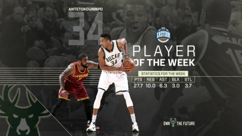 Μαγεύει στο ΝΒΑ ο Αντετοκούνμπο: Καλύτερος Παίκτης στην Ανατολή - Τιμητική διάκριση μια μέρα πριν τα γενέθλιά του - Media