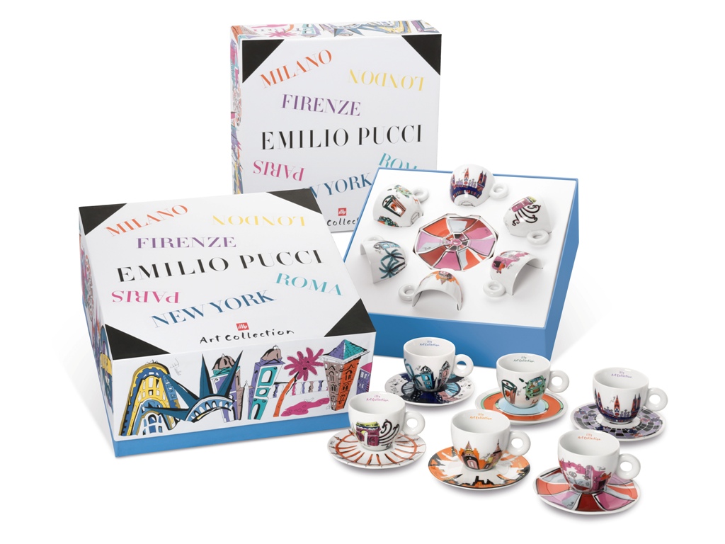 Έξι πόλεις στα φλιτζάνια της συλλογής illy Art Collection by Emilio Pucci (Photos) - Media