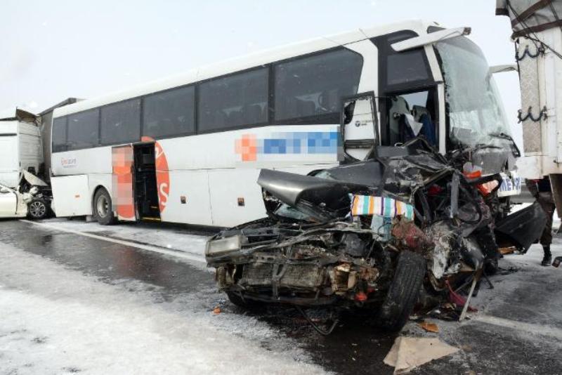 Καραμπόλα 36 αυτοκινήτων στην Τουρκία - 57 τραυματίες (Photos) - Media