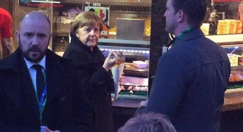 Το «βρώμικο» της Μέρκελ σε καντίνα του Βελγίου (Photos) - Media