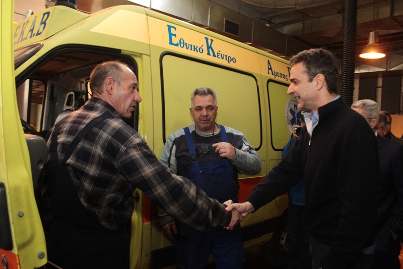 Μητσοτάκης στο ΕΚΑΒ: Ο εκσυγχρονισμός του πρέπει να αποτελεί πρώτη προτεραιότητα  - Media