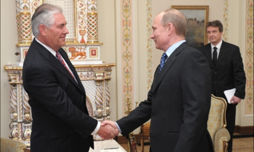 Ο επικεφαλής της Exxon-Mobil ο νέος ΥΠΕΞ των ΗΠΑ - Είχε βραβευθεί από τον Πούτιν - Media