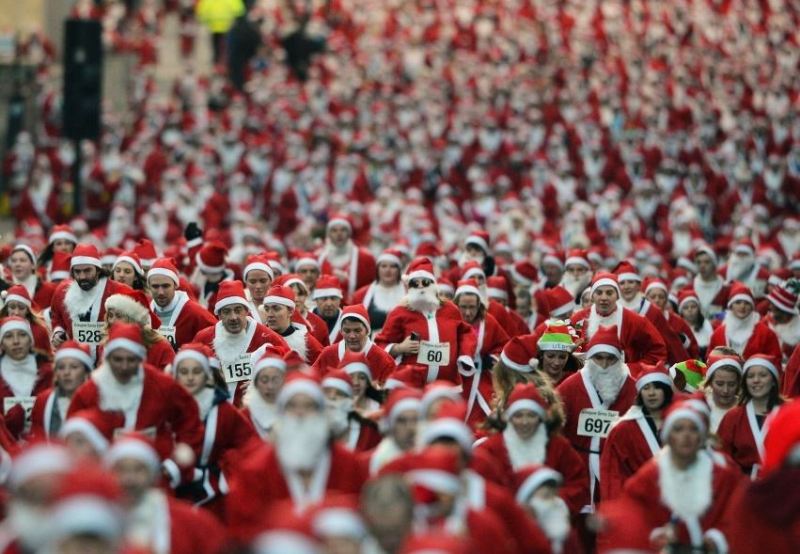 To Santa Run κλείνει το κέντρο της Αθήνας - Οι κυκλοφοριακές ρυθμίσεις της Τροχαίας - Media