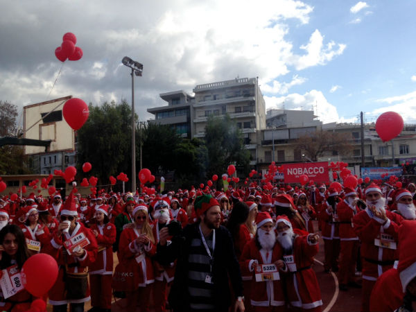 Χανιά: Σε εξέλιξη το μεγαλύτερο Santa Run της Ελλάδας  - Media