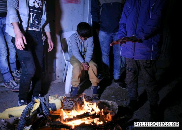 Τέλος στο μαρτύριο του κρύου για τους πρόσφυγες στον καταυλισμό της Σούδας	 - Media