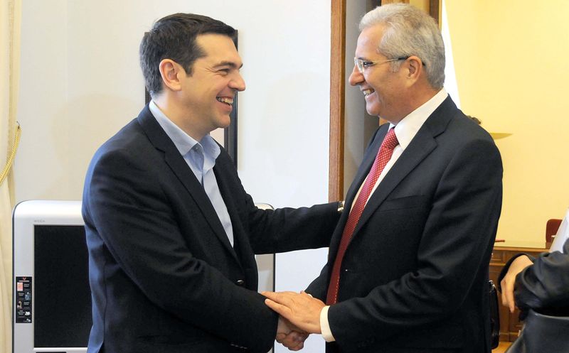 Τσίπρας με Κυπριανού: «Μεγάλη συναντίληψη» για το Κυπριακό - Media