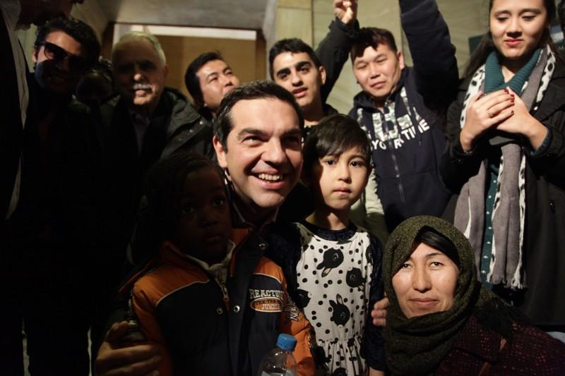 Ο Αλέξης Τσίπρας σε εκδήλωση για τα ασυνόδευτα προσφυγόπουλα (Photos) - Media