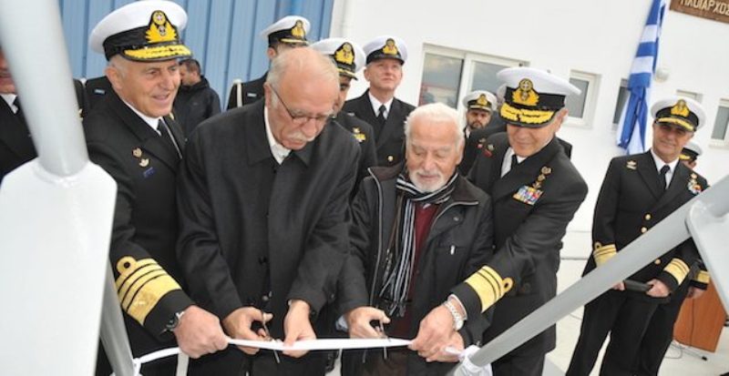 Tον τελευταίο επιζώντα του θρυλικού αντιτορπιλικού ΑΔΡΙΑΣ συνάντησε ο Βίτσας - Media