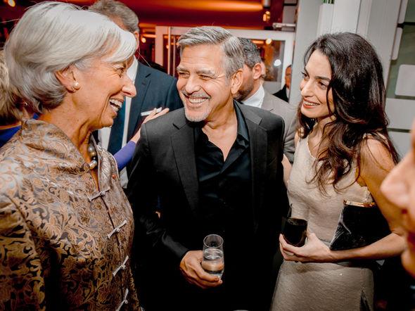 Λαγκάρντ σε Αμάλ Αλαμουντίν: Είσαι έγκυος; - Media