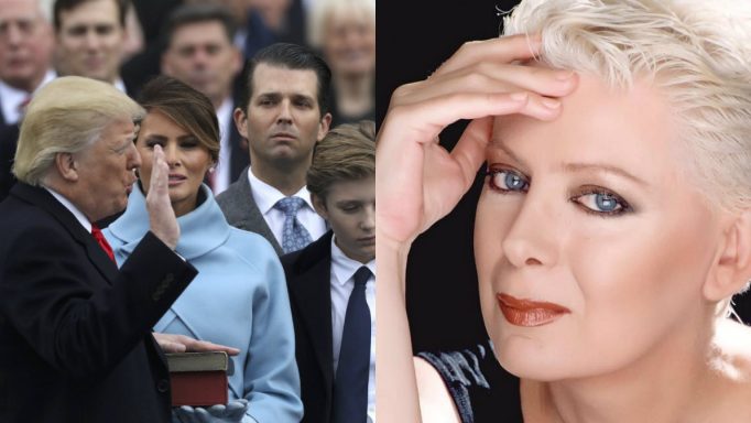 Ειρωνικό σχόλιο Έλενας Ακρίτα στο facebook για την ορκωμοσία Τραμπ (Photo) - Media