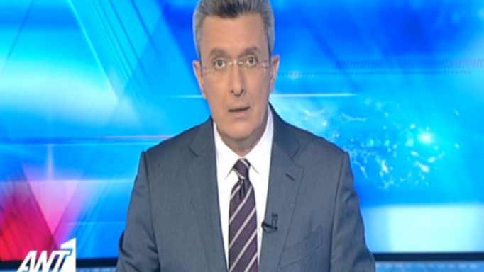 Έτσι «άνοιξε» το πρώτο του δελτίο ειδήσεων στον ΑΝΤ1 ο Νίκος Χατζηνικολάου (Video) - Media