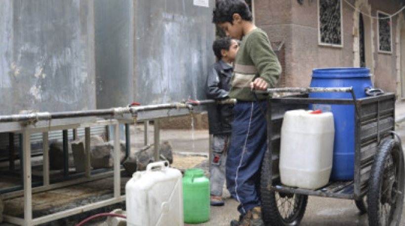 OHE: Έγκλημα πολέμου η έλλειψη πόσιμου νερού στη Δαμασκό - Media