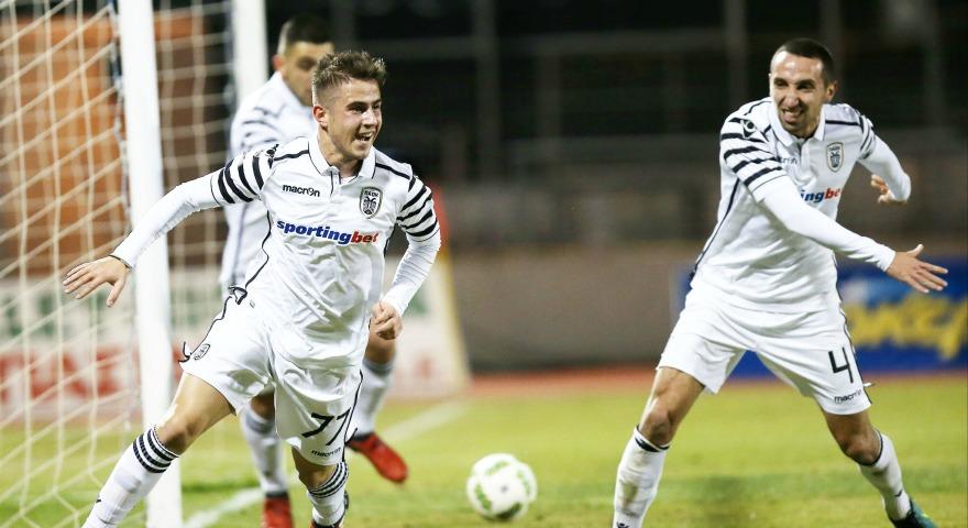 Διπλό στη Λιβαδειά ο ΠΑΟΚ - Με κεφαλιά Πέλκα στο 84