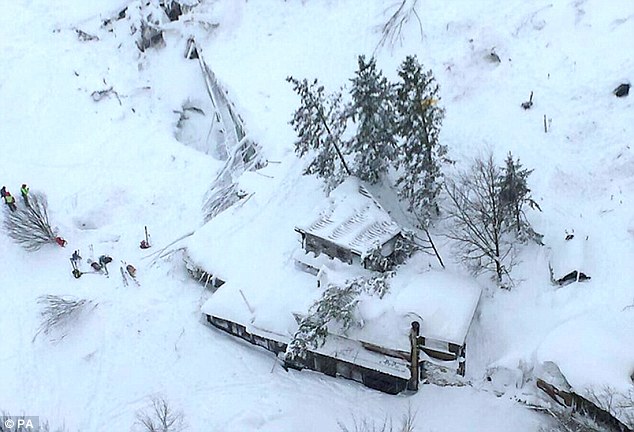 Ιταλία: Οκτώ οι επιζώντες μέχρι τώρα στο ξενοδοχείο-Αγνοούνται πάνω από 20 άτομα - Media