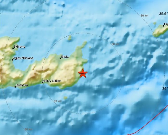 Σεισμός 3,7 Ρίχτερ στο Λασίθι αναστάτωσε την Κρήτη - Media
