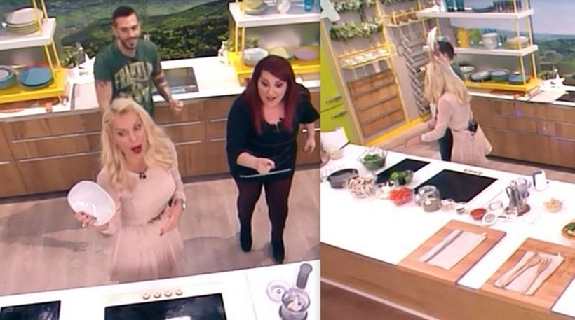 Ξεσάλωσε η Ελένη Μενεγάκη - Χόρευε και έσπαγε πιάτα στο πλατό (Video) - Media