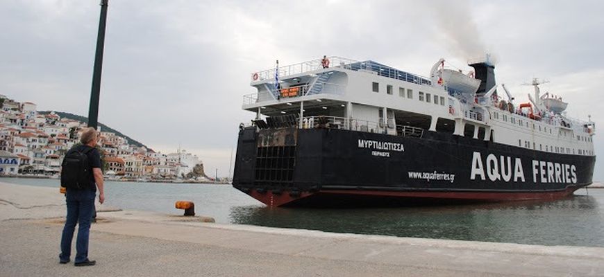 Από το επιβατηγό πλοίο «Μυρτιδιώτισσα», θα εκτελείται προσωρινά το δρομολόγιο Βόλος- Σποράδες	 - Media