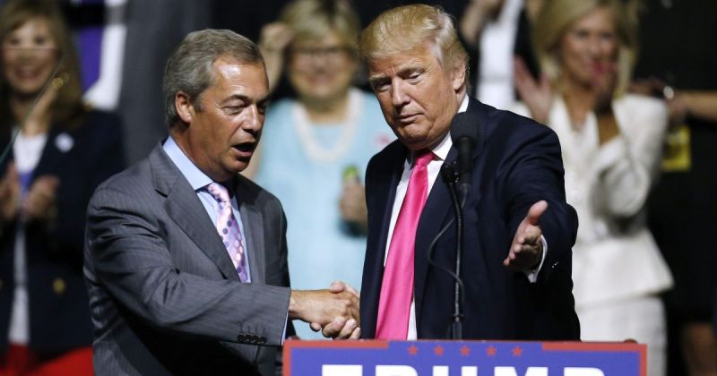 Απίστευτο: Άλλα αντ’ άλλων έλεγε ο Φάρατζ στον Τραμπ για την κατάσταση στην Ε.Ε. - Διασπείρει «γελοιότητες» στην Ουάσινγκτον - Media