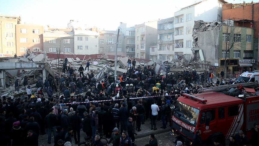 Κατέρρευσε κτίριο στην Κωνσταντινούπολη - Δύο νεκροί και πέντε τραυματίες - Media