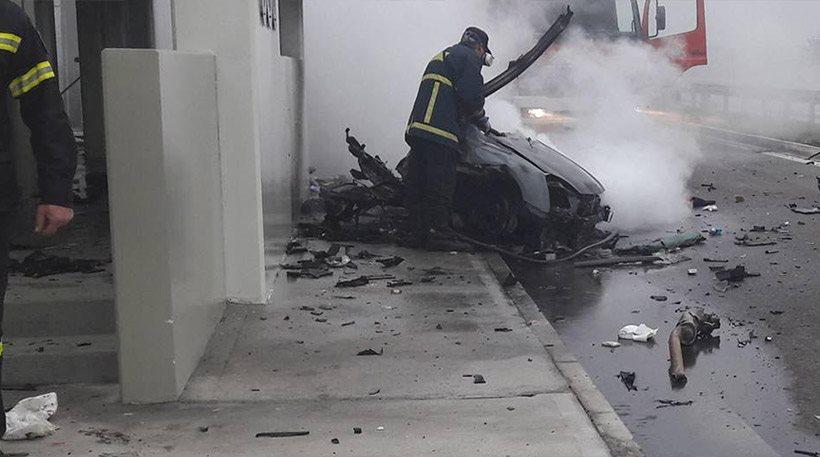 Νέα στοιχεία - φωτιά: Με χιονολάστιχα η μοιραία Porsche - Τι  «είδανε» οι κάμερες σε διάφορα σημεία της Εθνικής - Media