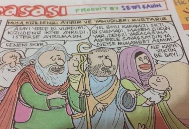 Έκλεισαν ένα από τα γνωστότερα σατιρικά περιοδικά της Τουρκίας γιατί δημοσίευσε γελοιογραφία του Μωυσή - Media