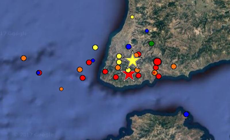 Στον… χορό των Ρίχτερ η Λέσβος - Περισσότεροι από 13 σεισμοί μέσα σε λίγες ώρες - Media