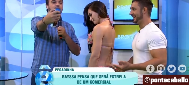 «Ατακτούλης» παρουσιαστής χούφτωσε τα οπίσθια μοντέλου και εκείνη τον τάραξε στα σκαμπίλια on air (Video) - Media