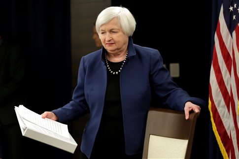 Αύξησε ξανά τα επιτόκιά της η Fed - Media