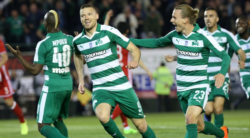 Μαζί βλέπουν το ντέρμπι Γιώργος Βαρδινογιάννης - Γιάννης Αλαφούζος (Photo) - Media