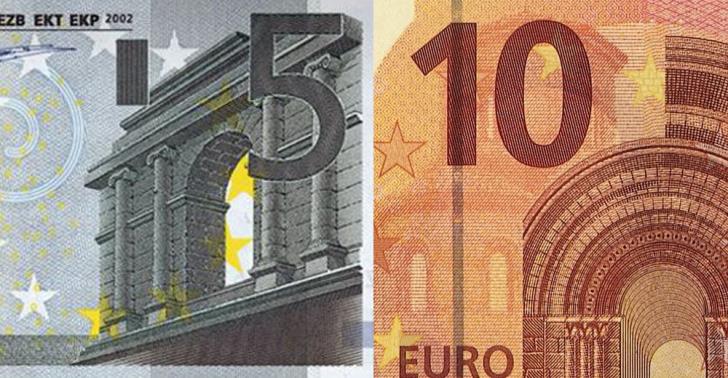 Για πέταμα χαρτονομίσματα των 5 και 10 ευρώ - Media