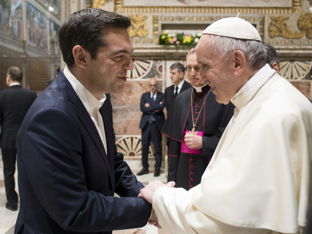 Πάπας Φραγκίσκος σε Αλέξη Τσίπρα: Σε ευχαριστώ για όσα έχεις κάνει για τους κοινωνικά αδύναμους και το προσφυγικό (Photo) - Media
