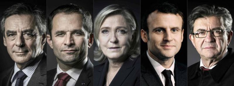 Μάχη μέχρις εσχάτων στις γαλλικές εκλογές: Πτωτική πορεία για Μακρόν και Λεπέν - Μηδαμινές οι αποστάσεις μεταξύ των τεσσάρων υποψηφίων - Media