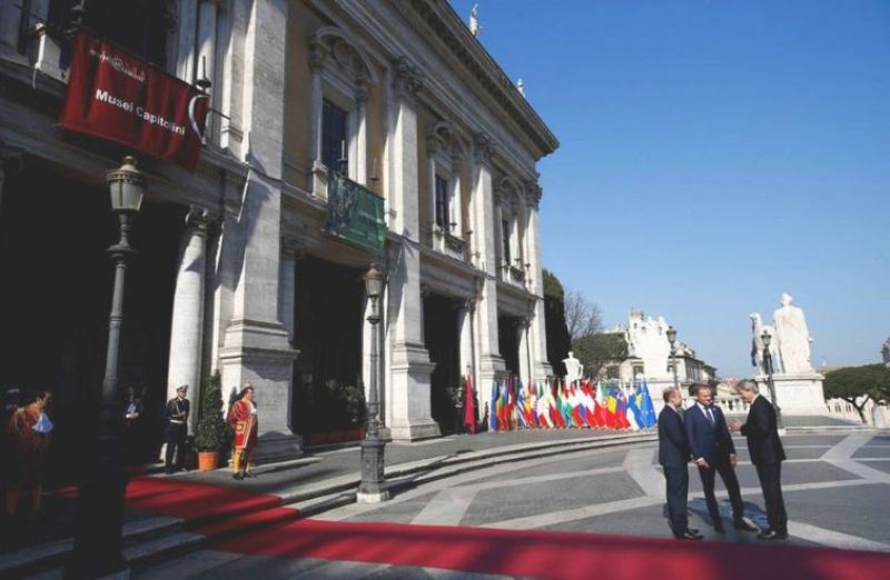 Ιταλία: Στο Καπιτώλιο οι αρχηγοί των κρατών-μελών της ΕΕ -Το πρόγραμμα της Συνόδου της Ρώμης - Media