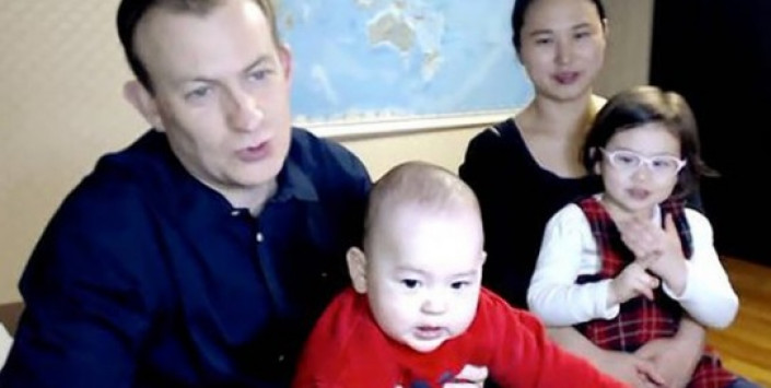 «Ήταν κωμωδία λαθών»- Πως εξήγησε ο μπαμπάς ότι τα παιδιά του «εισέβαλαν» στην συνέντευξη του με το BBC - Media