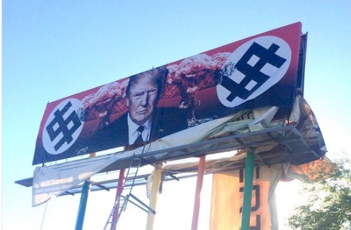 Απειλές για τη ζωή της δέχεται η καλλιτέχνιδα της αντι-Τραμπ αφίσας - Media