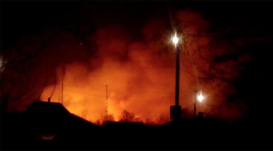 Ουκρανία: Μεγάλη έκρηξη σε αποθήκη πυρομαχικών - Καταγγέλλουν δολιοφθορά (Video) - Media