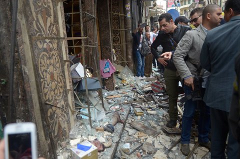 Αίγυπτος: Οι Αρχές ταυτοποίησαν τον βομβιστή-καμικάζι της επίθεσης στην εκκλησία Κοπτών - Media
