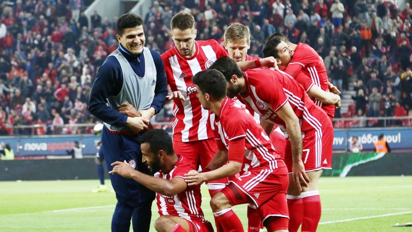 Το γύρισε και πανηγύρισε - Ο Ολυμπιακός ακόμα πιο κοντά στον τίτλο, με ανατροπή 2-1 τον μαχητικό Πλατανιά - Media