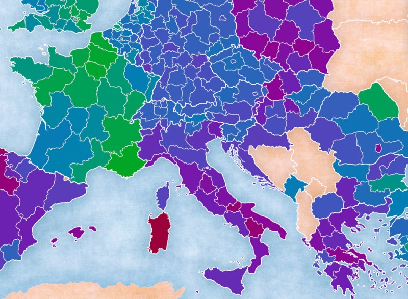 Αυτός ο χάρτης της Ευρώπης θα σας τρομάξει πολύ (Photo) - Media