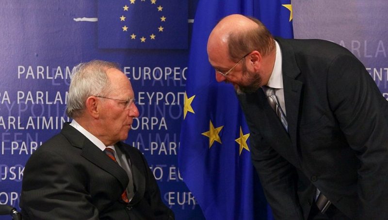Ο Σόιμπλε «σφάζει με το βαμβάκι» τον Σουλτς: Καλώς ήλθες στο κλαμπ! - Media