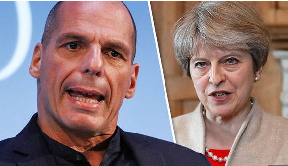 Οι συμβουλές Βαρουφάκη στη Μέι: Μην διαπραγματευτείς με τις Βρυξέλλες - Media