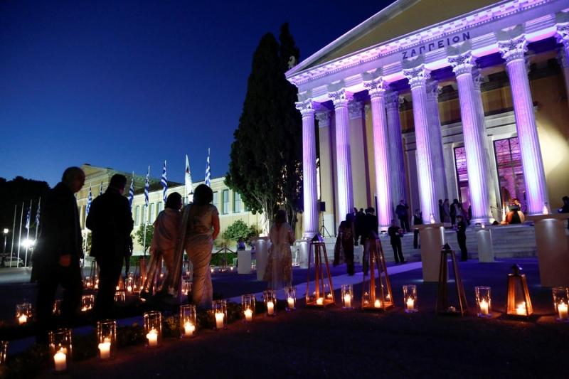 Ωδή στην Ελλάδα το video από τον πολυτελή ινδικό γάμο στο Ζάππειο - Media