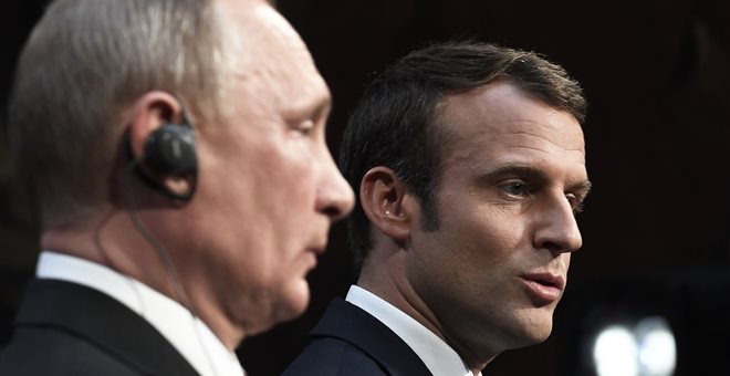 Επίθεση Μακρόν σε ρωσικά ΜΜΕ για προπαγάνδα υπέρ Λεπέν στις γαλλικές εκλογές - Απάντηση με ειρωνείες από RT, Sputnik     - Media