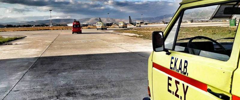 Επιβάτης αδιαθέτησε σε πτήση προς το αεροδρόμιο «Ν. Καζαντζάκης» και μεταφέρθηκε στο Πανεπιστημιακό Νοσοκομείο - Media