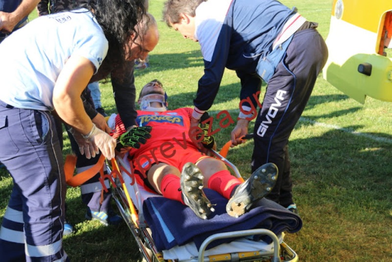 Τραυματισμός σοκ του τερματοφύλακα του ΠΑΣ ΓΙΑΝΝΙΝΑ - Media