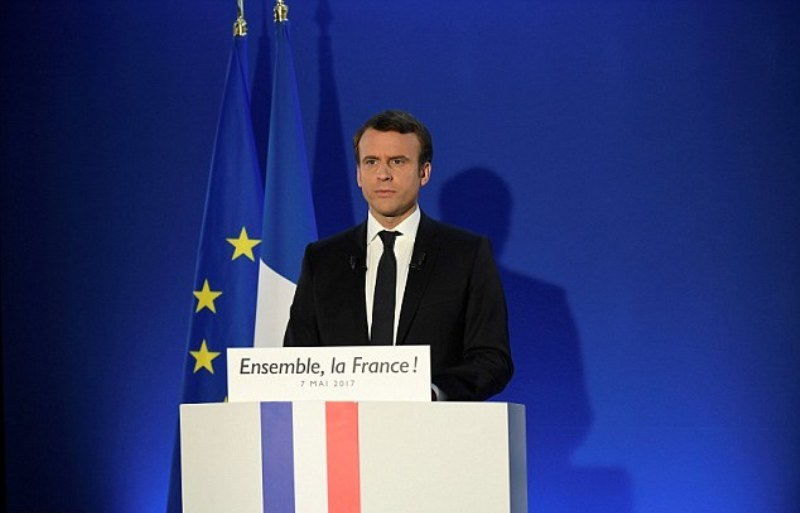 Ενωτικός Μακρόν στην πρώτη του ομιλία από το Ελιζέ - Media