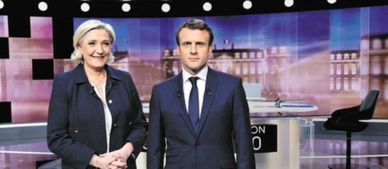 Ο Μακρόν νικητής του εκρηκτικού ντιμπέιτ με τη Λε Πεν -Το 63% τον θεωρεί πιο πειστικό - Media