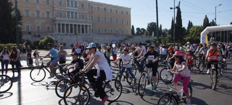 Κυκλοφοριακές ρυθμίσεις στην Αθήνα για τον 25ο Ποδηλατικό Γύρο   - Media