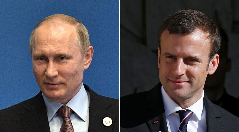 Ο Μακρόν "ετοιμάζει" σκληρή στάση απέναντι στον Βλαντίμιρ Πούτιν στο Παρίσι - Media